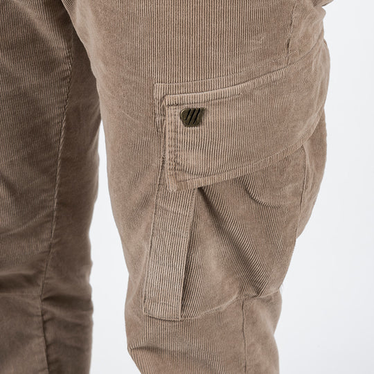 Pantalon cargo Alpine velours - Beige