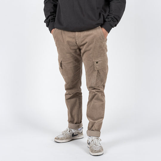 Pantalon cargo Alpine velours - Beige