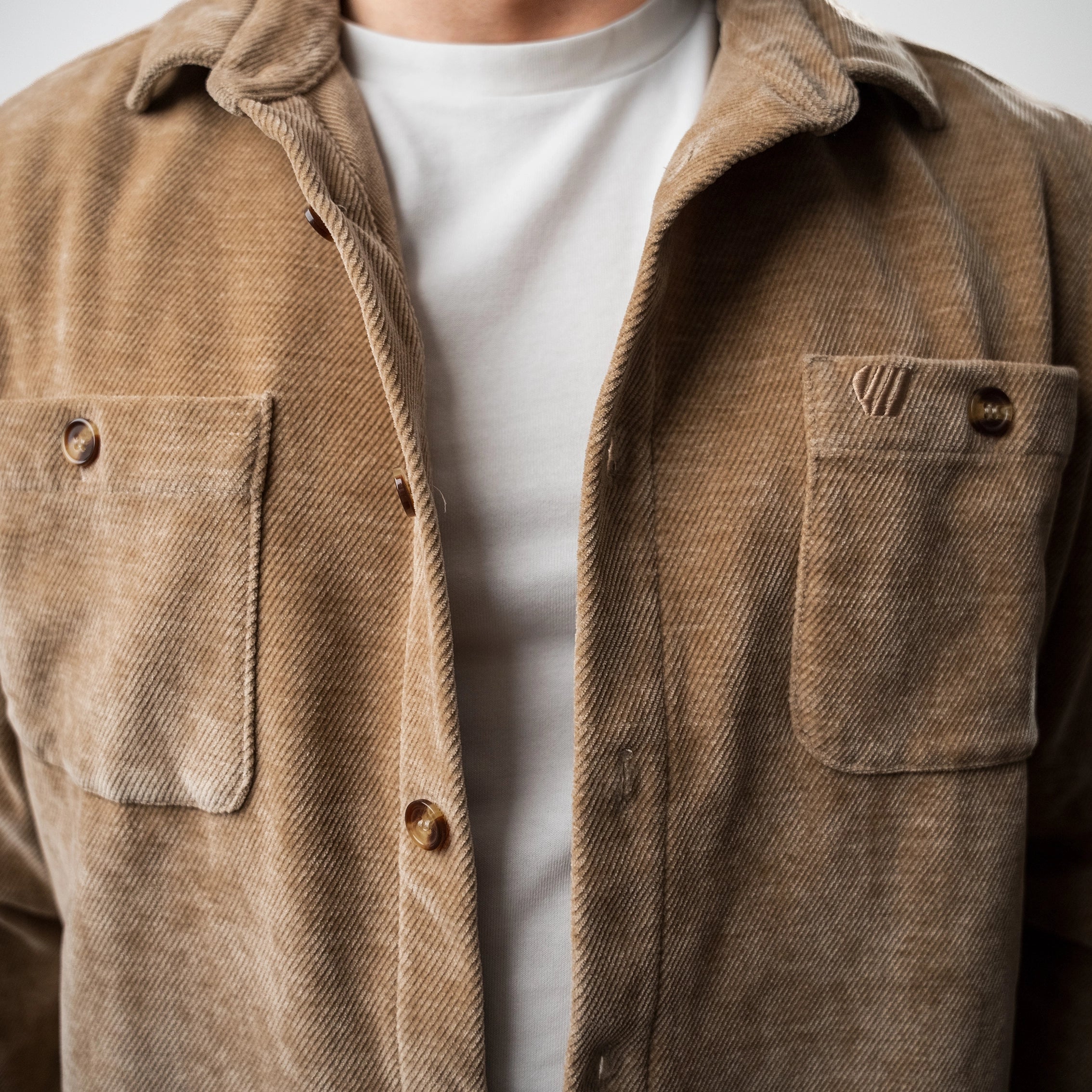 Chemise Saulire velours -  Beige
