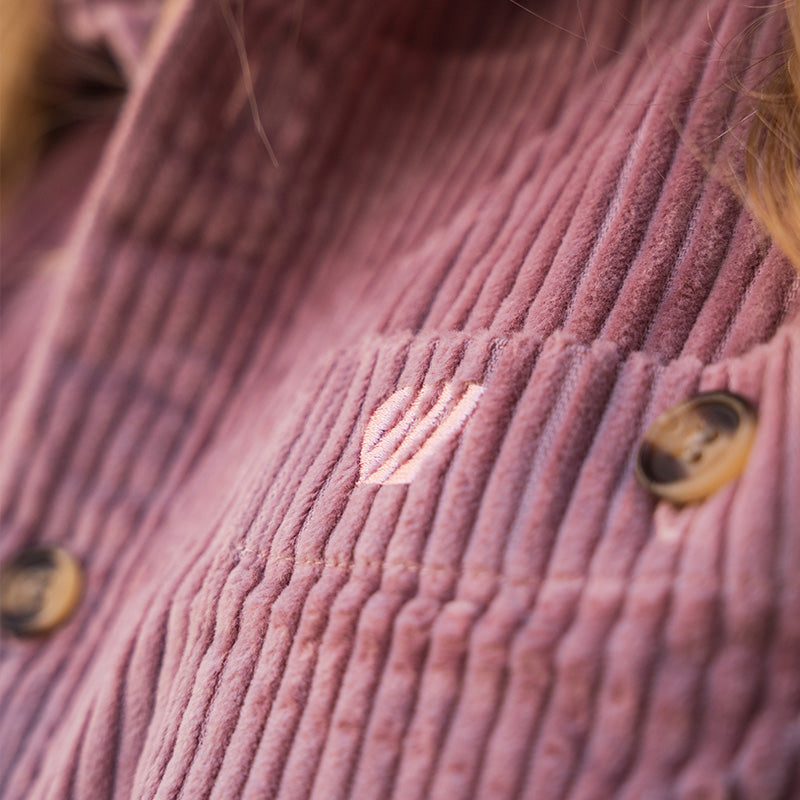 Chemise Danay velours - Rose