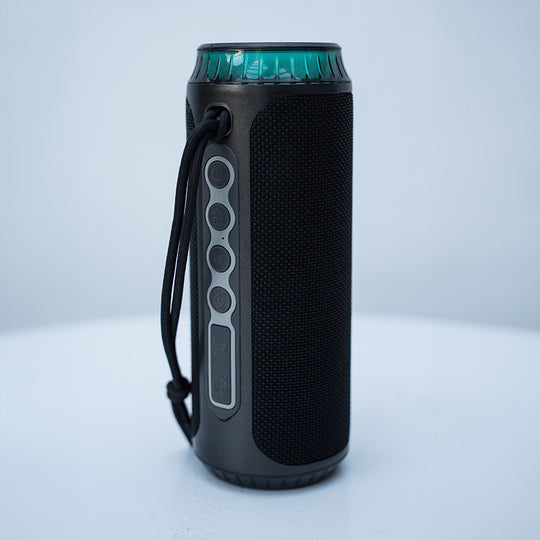 Enceinte bluetooth portable étanche 2 x 20W - noire FEROCE vue produit studio