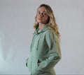 Sweat Zippé Aegean - Vert Glacé