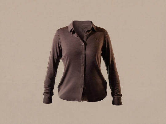 Chemise Mérinos Ibérica Femme - Rose argile FEROCE vue produit