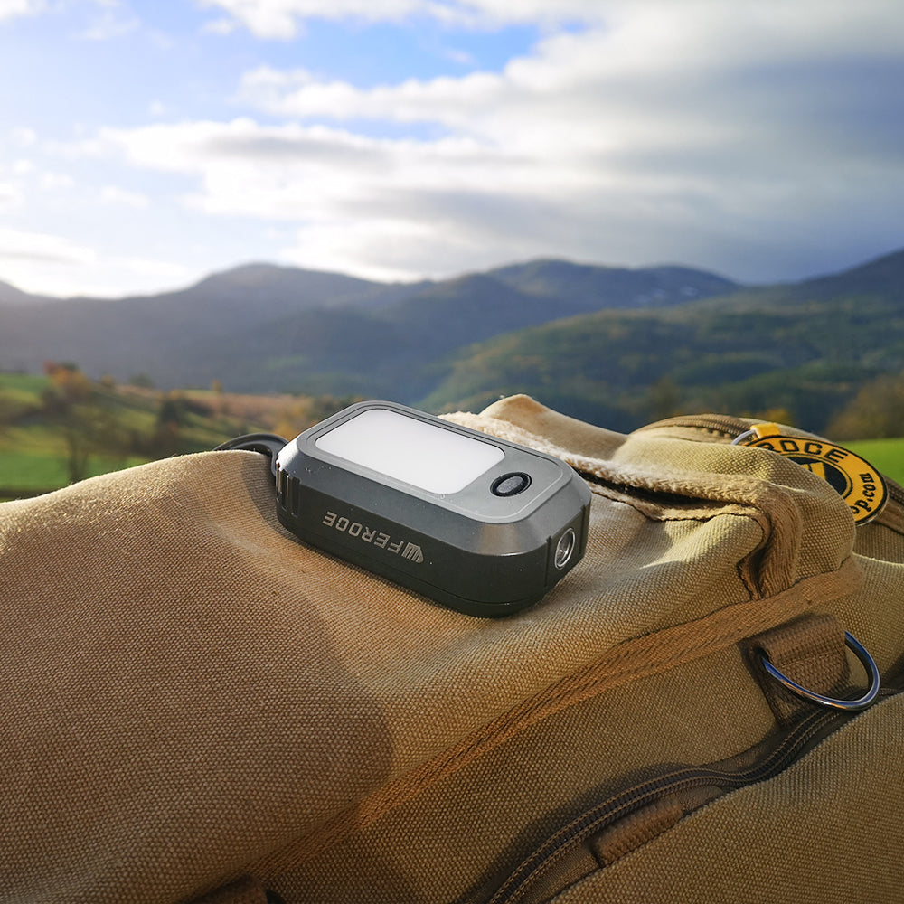Lampe de poche bivouac rechargeable