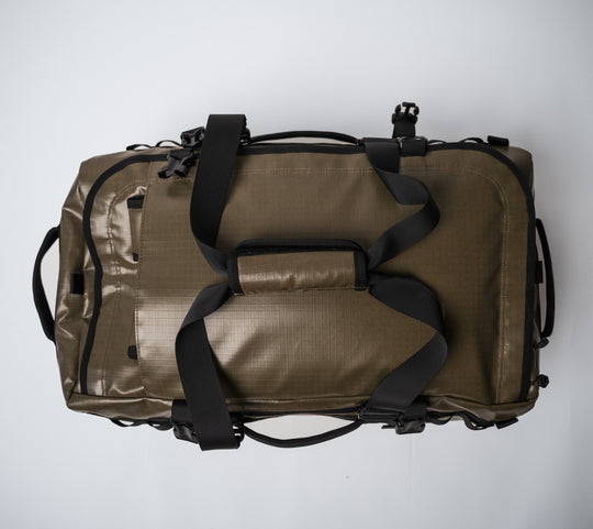 Sac Duffel Velay 40L - Kaki FEROCE vue dessus