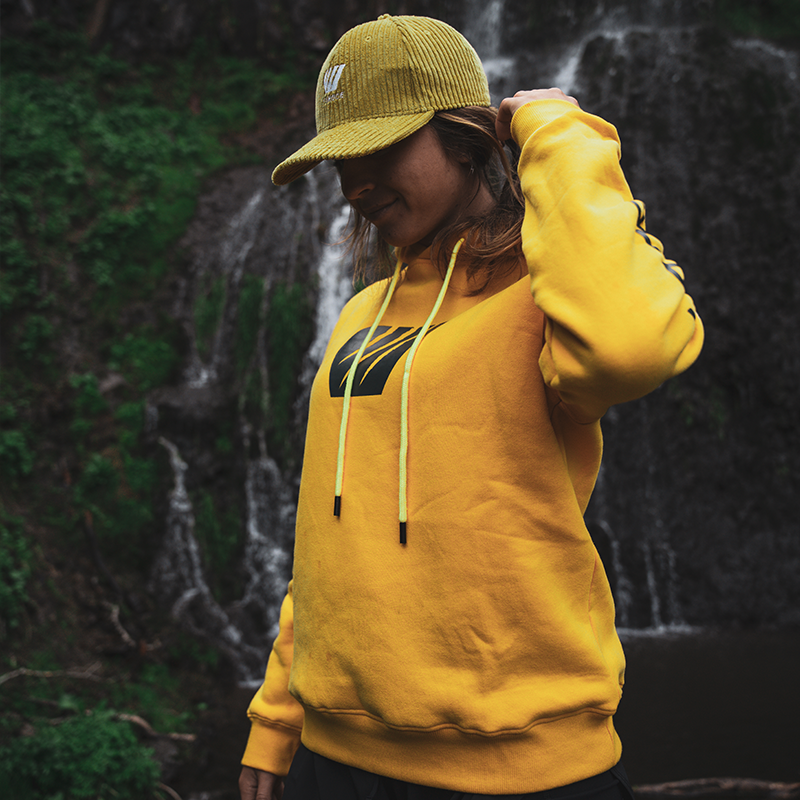 Sweat à Capuche Hoodie Jaune FEROCE