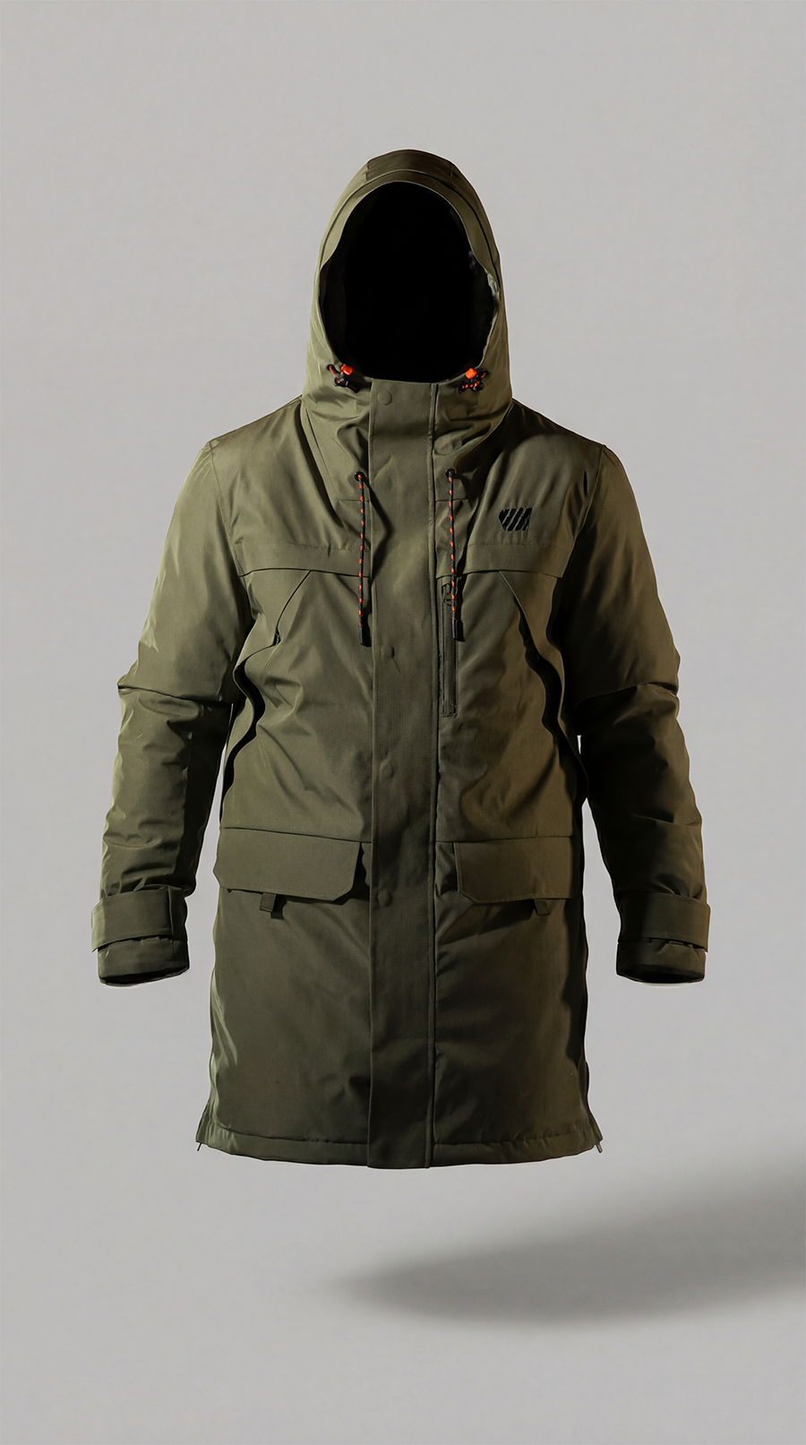 Parka Mi-Longue Tioga  -  Kaki
