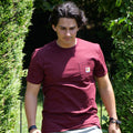 T-Shirt Coton Organique - Bordeaux