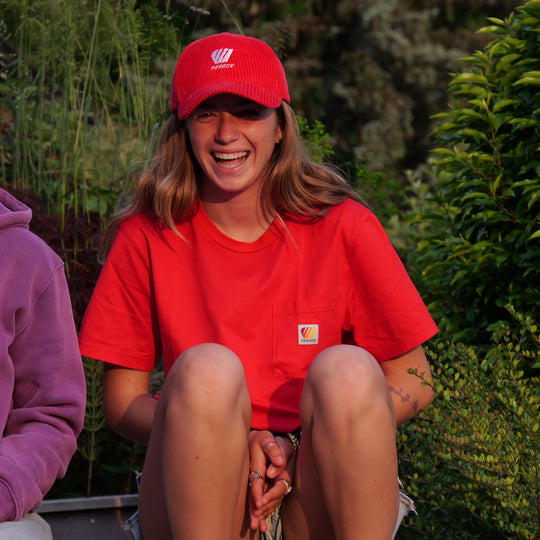 T-Shirt Coton Organique - Rouge