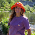 T-Shirt délavé coton - Mauve