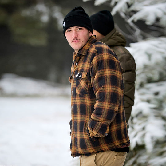 Veste Surchemise Flanelle Doublé Sherpa